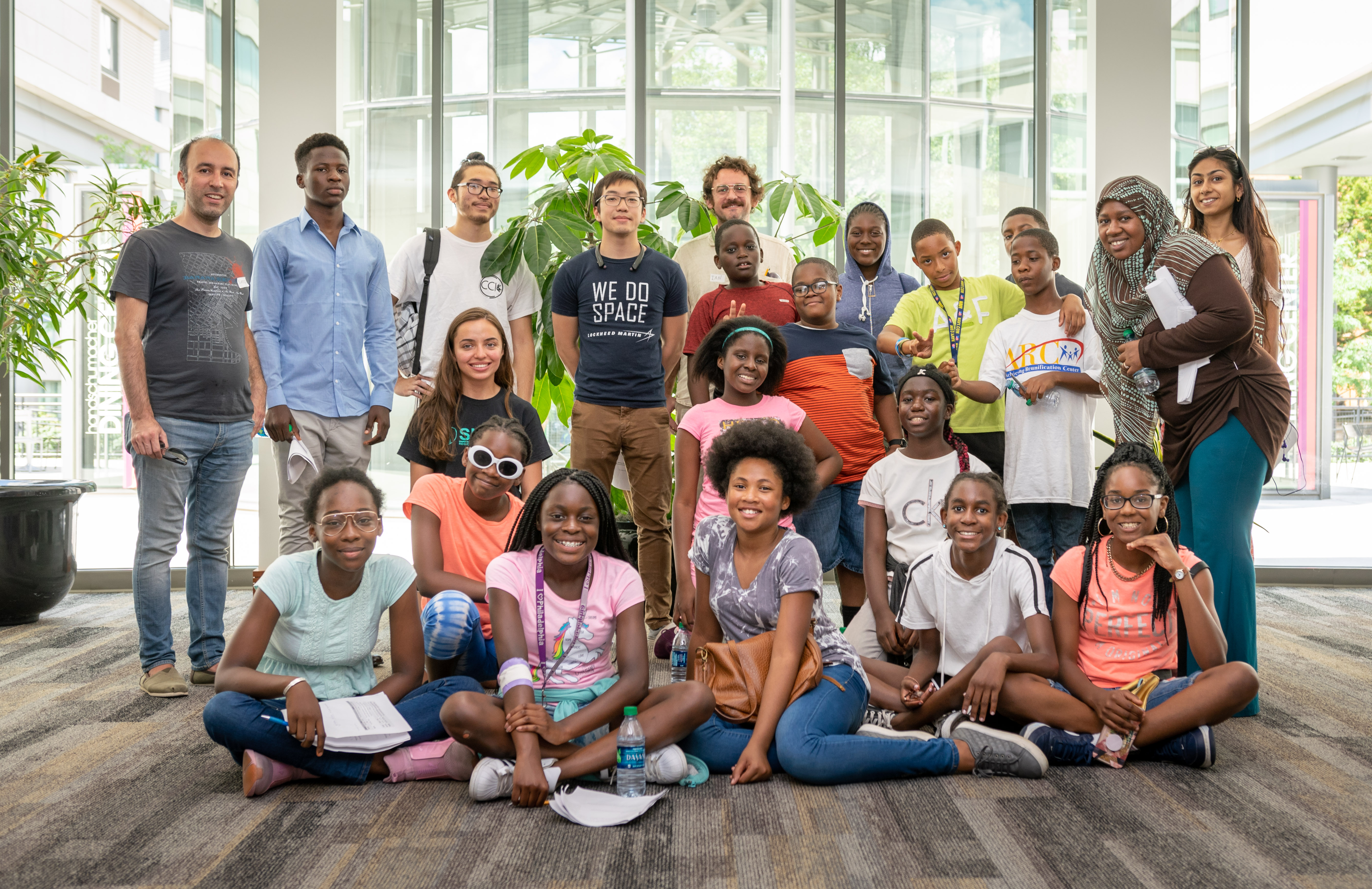 Work Ready students volunteering